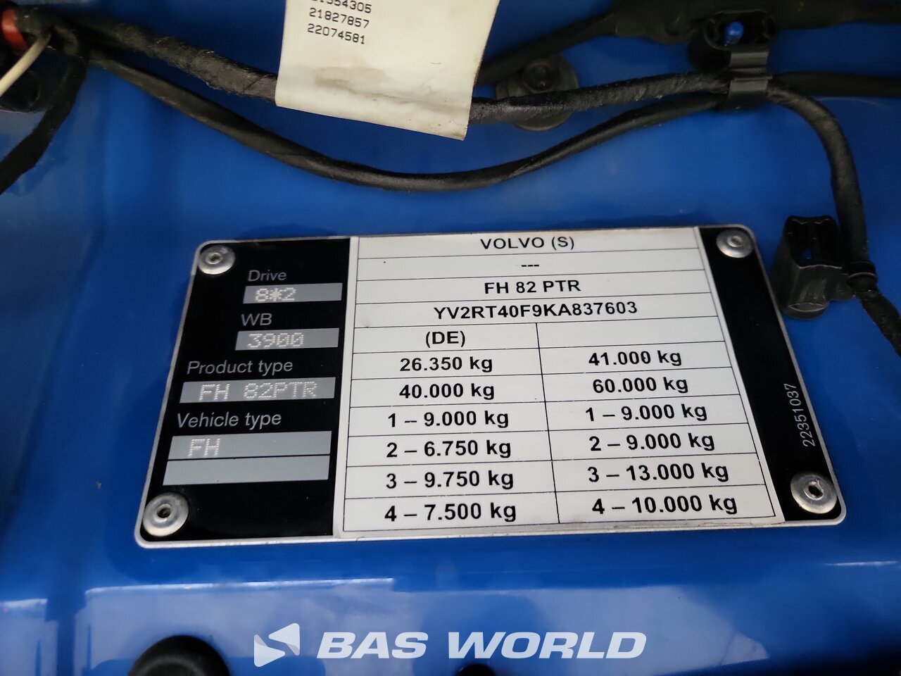 Other : Volvo FH 500 Cap tractor