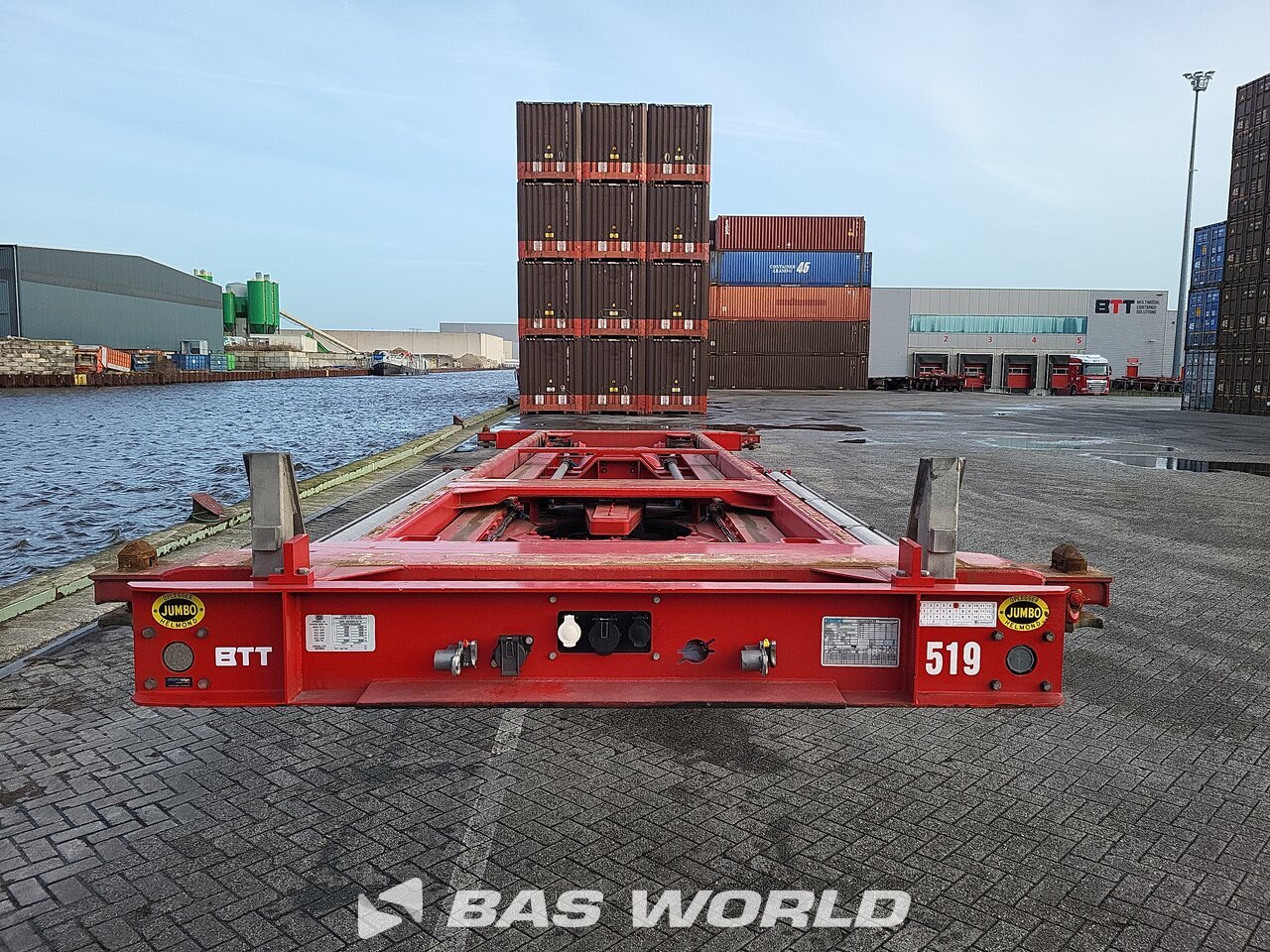 Jumbo DO270SPE Bdouble Container chassis Semitrailer 2020 Container