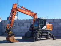 ぱーちゃん Hitachi ZX140W -5 Wheeled excavator - BAS World