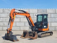 Hitachi ZX55 U-6 CLR Mini excavator <10t - BAS World