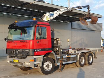 New Hook lift truck Volvo FMX 500 8X4 Palfinger PK24.001 Crane