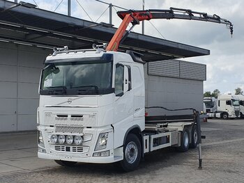 Volvo FMX 500 8X4 Palfinger PK24.001 Crane Kran + Haak Hyva 26-60