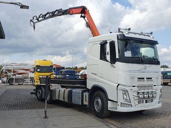 Volvo FMX 500 8X4 Palfinger PK24.001 Crane Kran + Haak Hyva 26-60