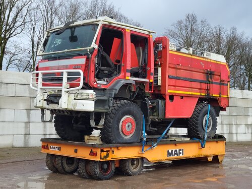CEF Replex 1/43 Renault Camiva TRM 4x4 - Pompiers Feux De Forêt (Made In France)