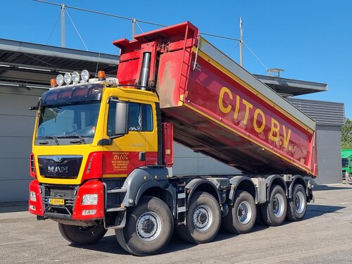MAN TGS 41.480 10X8 Hyva Самосвал