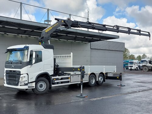 Volvo FM 500 6X2 Basmorais Open laadbak vrachtwagens