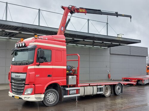DAF XF 440 6X2 Van Rijssel открытый