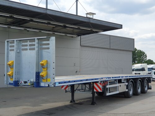 Faymonville MAX210-Z-3AA-13.60-22.5-2.54  Flatbed trailer