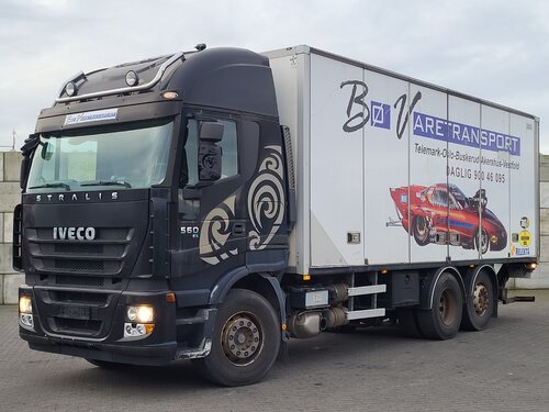 Iveco Stralis 560 6X2 Nor-Ka Carrocerías furgónes