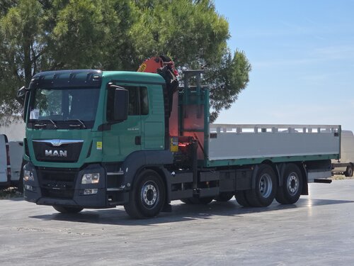 MAN TGS 26.400 6X2 Flatbed trucks