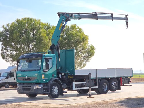 Renault Premium 380 6X2 Carrinha caixa aberta