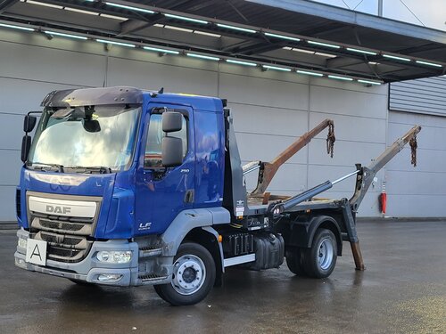 DAF camion benne de chantier - Lion Car - autojaune collection