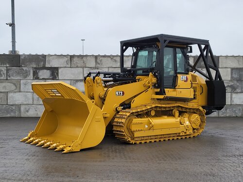 Caterpillar 973 larvebælte-læsser