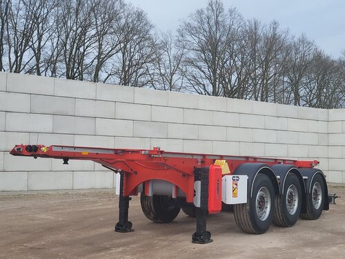 Van Hool Containerchassis oplegger
