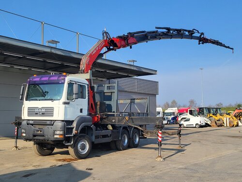 MAN TGA 33.350 6X6 FCB открытый