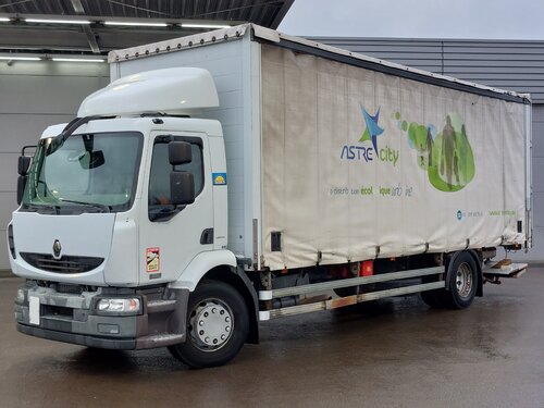 Renault Midlum 270 4X2 Libner Curtainsider Camión lona corredera