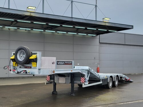 Vega 2 Axle Lowbed Low loader semi-trailer