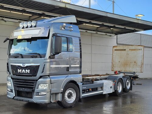 MAN TGX 26.500 6X2 Ulefoss Skap Swap body trucks