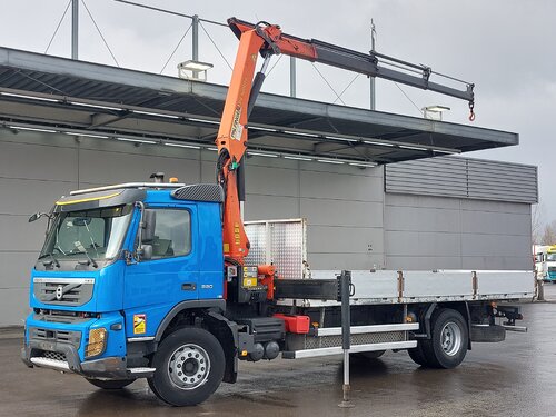 Volvo FMX 330 4X2 Rosier Ravni kamion