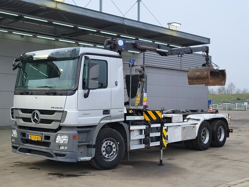 Mercedes Actros 2532 6X2 VDL грузовик с крюковым погрузчиком