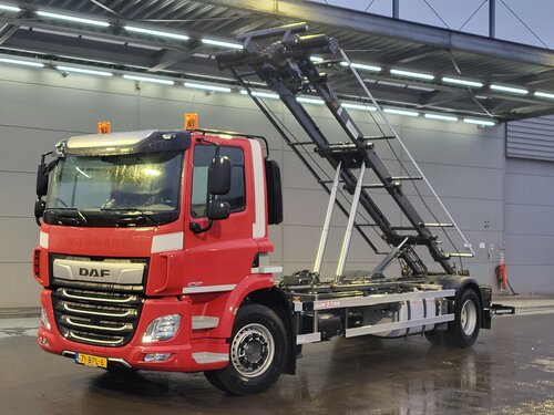 DAF CF 340 4X2 VDL подъемник с канатным приводом