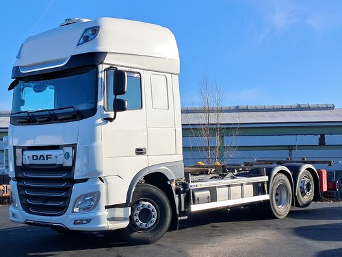 DAF XF 480 6X2 SDG MODULTECHNIK GMBH Wissellaadbaksysteem Vrachtwagen