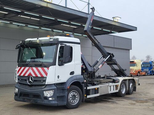 Mercedes Actros 2633 6X2 HIAB Lastbil med kroklyft