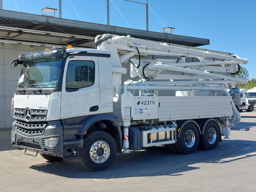 Mercedes Arocs 2843 6X4 Bonneux xanjer Pompa do betonu