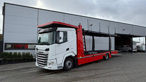 DAF XF 530 4X2 BASREAL Ciężarówka do transportu samochodów osobowych/ciężarowych