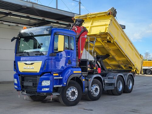 MAN TGS 35.480 8X4 Garnier Kiper