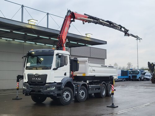 MAN TGS 35.440 8X4 KH-Kipper Самосвал