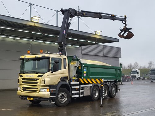  P410 8X4 HSW Camion Benne