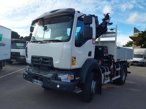 Renault D 280 4X4 Serignac Camion Benne