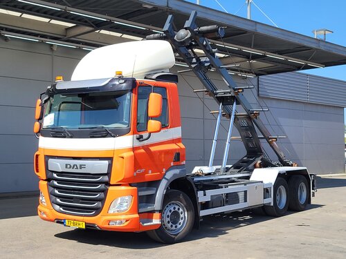 DAF CF 430 6X2 NCH подъемник с канатным приводом