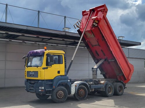 MAN TGA 41.440 8X8 Meiller Самосвал