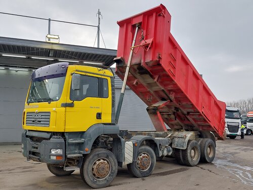 MAN TGA 41.480 8X8 FX Meiller Tipper