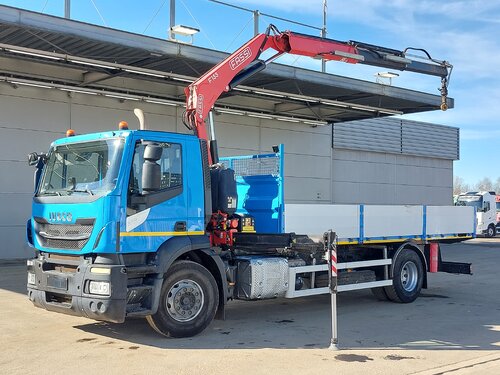 Iveco Stralis 310 4X2 BENNES Jocquin Ravni kamion