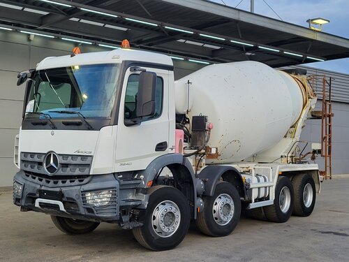 Mercedes Arocs 3240 8X4 Stetter Бетономешалка грузовик