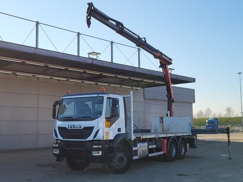 Iveco Trakker 360 6X4 JRC Open laadbak vrachtwagens