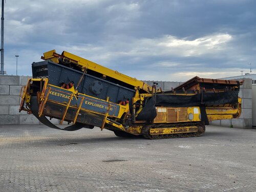 Keestrack Explorer 1800 Zeefinstallatie