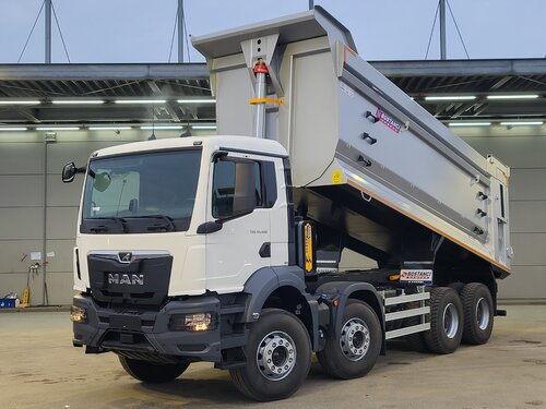 MAN TGS 41.480 8X4 Bostanci Tipper