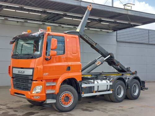 DAF CF 460 6X4 AJK/Hydrolift Hakowce Ciężarówki