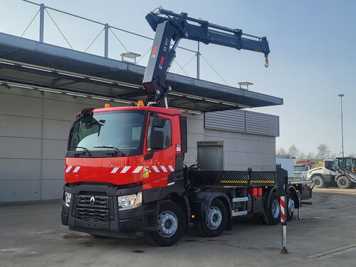 Renault C 460 8X2 SAS Pianale camion