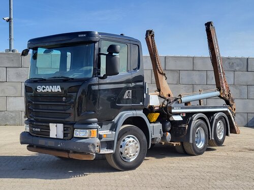  G410 6X2 HIAB Multilift Camión volquete