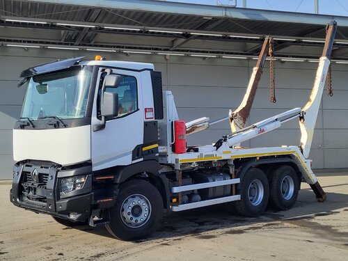 Renault C 430 6X4 Hyva Camion à benne basculante