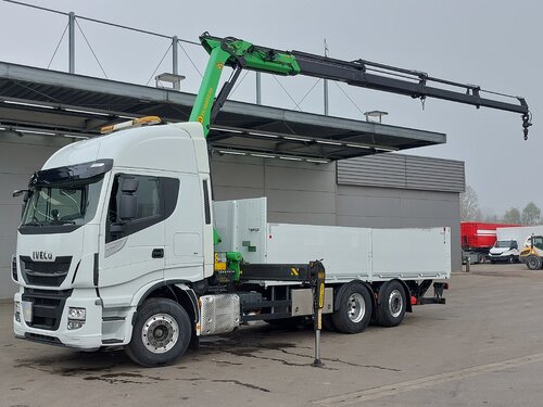 Iveco Stralis 510 6X2 Schwarzmüller Avolavakuorma-auto