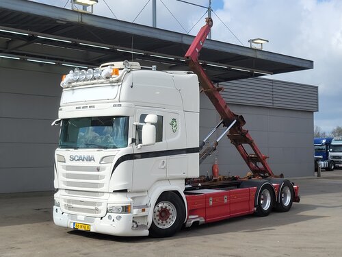  R580 6X2 Hiab Lastbil med kroklyft