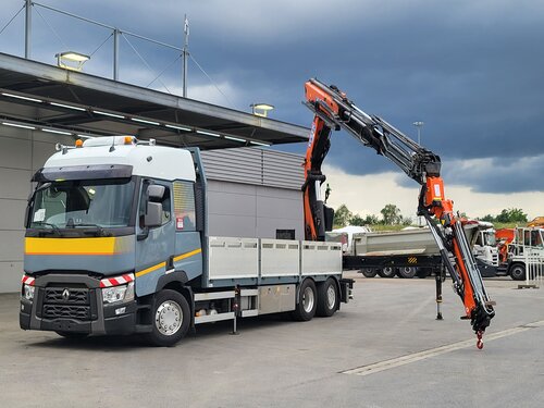 Renault T 460 6X2 Hodel Бордови камиони