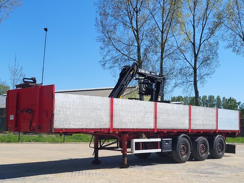 Kempf SP 39/3 Flatbed trailer