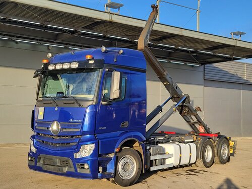 Mercedes Actros 2546 6X2 MEILLER Camion cu carlig de ridicare